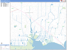 Port Charlotte Digital Map Basic Style